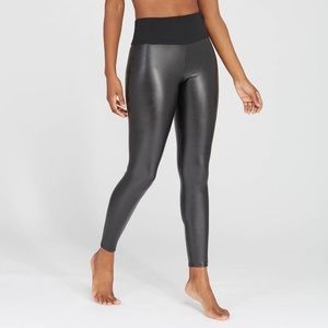 SPANX Women's All Over Faux Leather Leggings